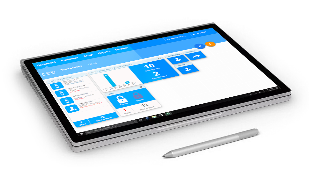 OMNIA Access Control System for Security Amano McGann
